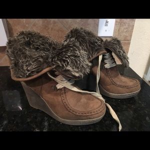 Winter boots wedges 🌟